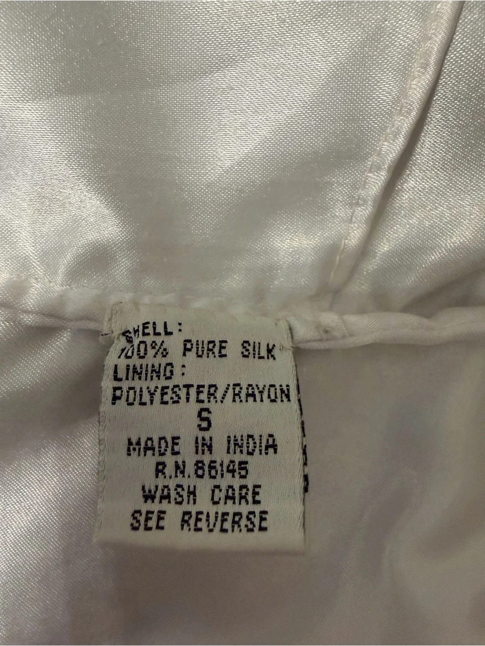 Rare Vintage Cache 100% Silk White Beaded Camisole Tank Top Lined Bridal Party S - Picture 6 of 9